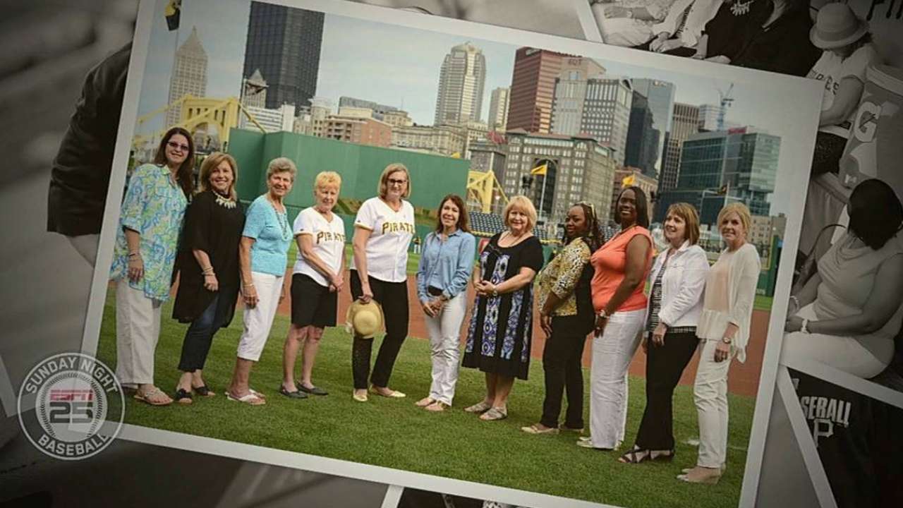 Cancer survivor celebrated as Bucs' Bat Girl