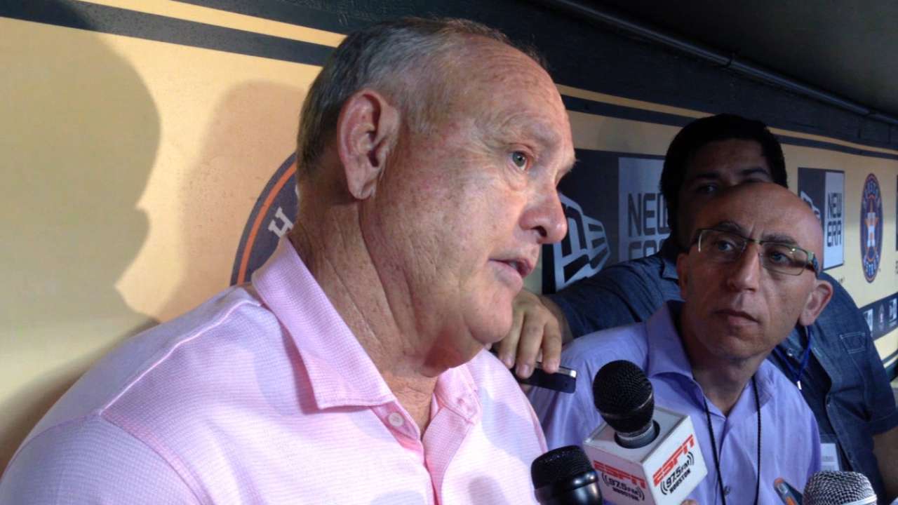 Nolan thinks Astros can take strides similar to Rangers