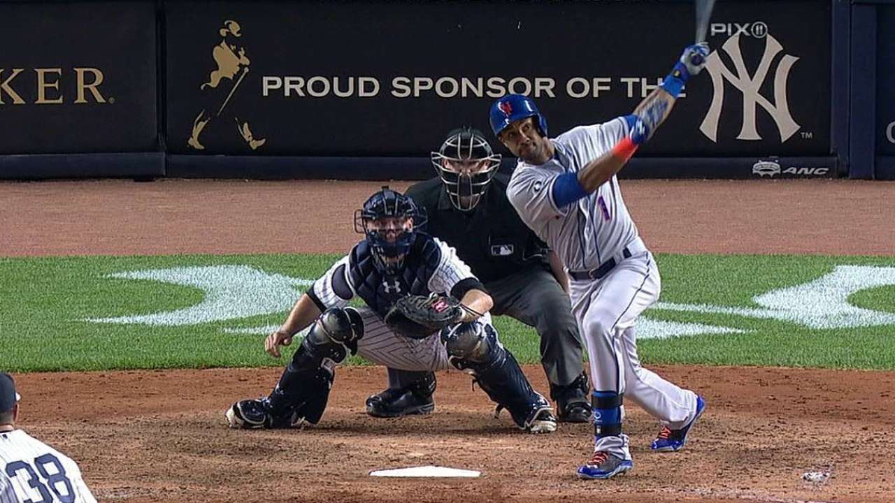 Ofensiva de Mets explota para doblegar a Yankees