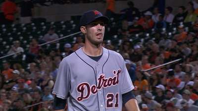 Porcello feels fine day after early exit