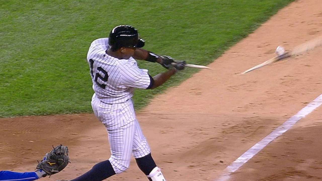 Girardi ha notado una mejoría de Soriano con el bate