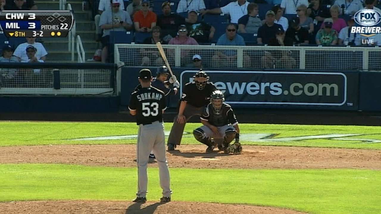 White Sox designate Downs, recall Surkamp