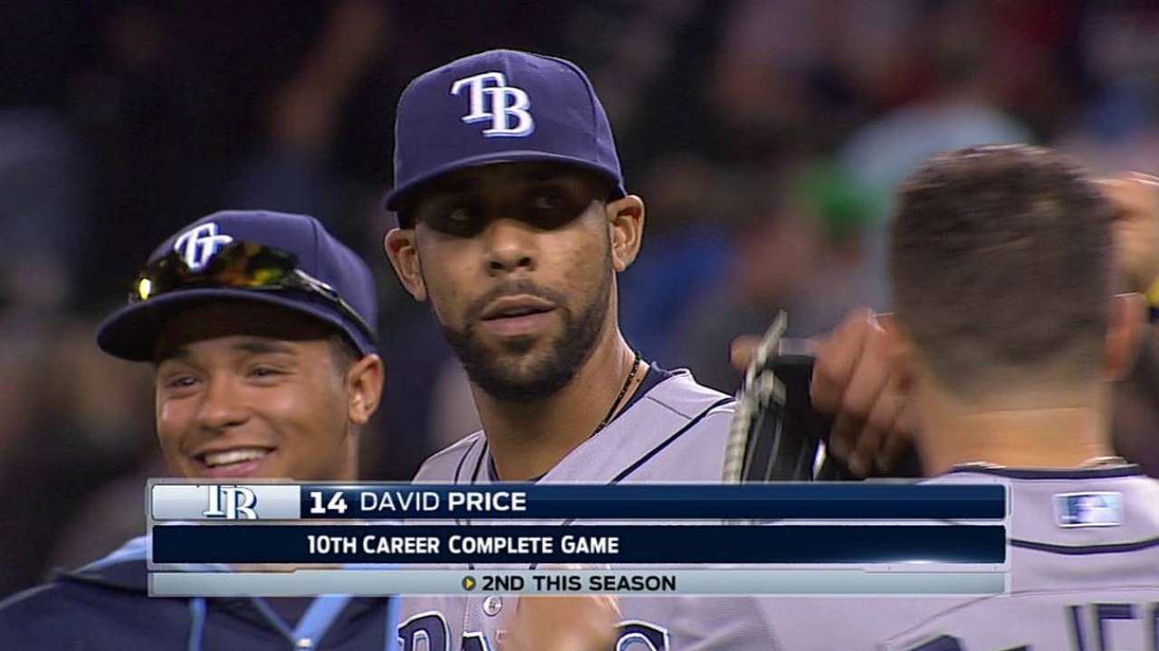 Price goes distance using mix of luck, vision