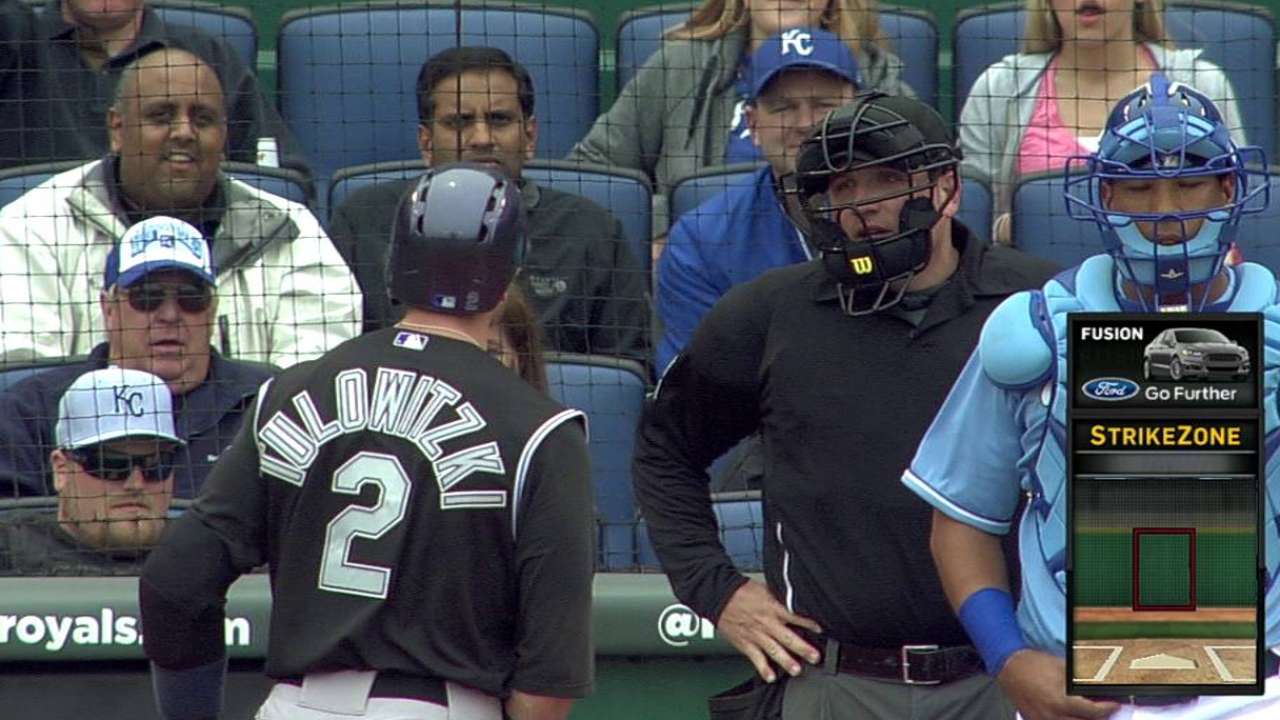 Tulo ejected after arguing called third strike