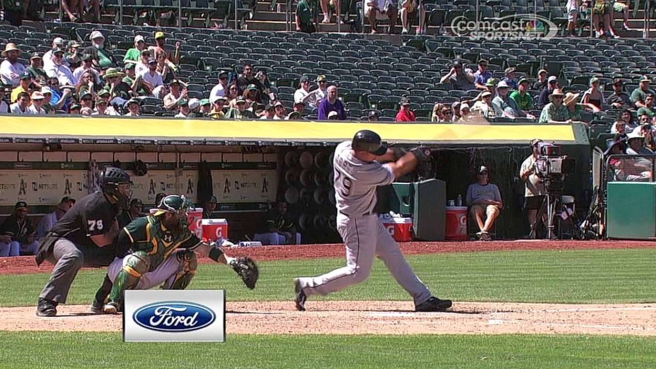 Medias Blancas vencen a A's con el poder de Abreu