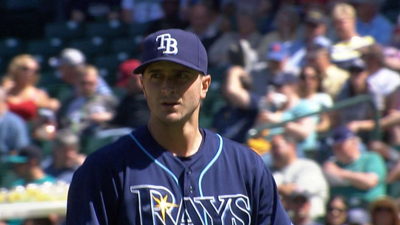 Odorizzi puts speculation about future in past