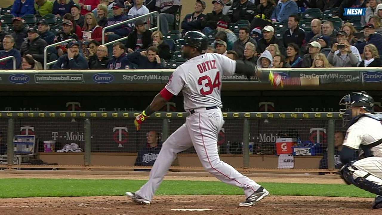 Poder de Ortiz impulsa a Medias Rojas vs. Mellizos