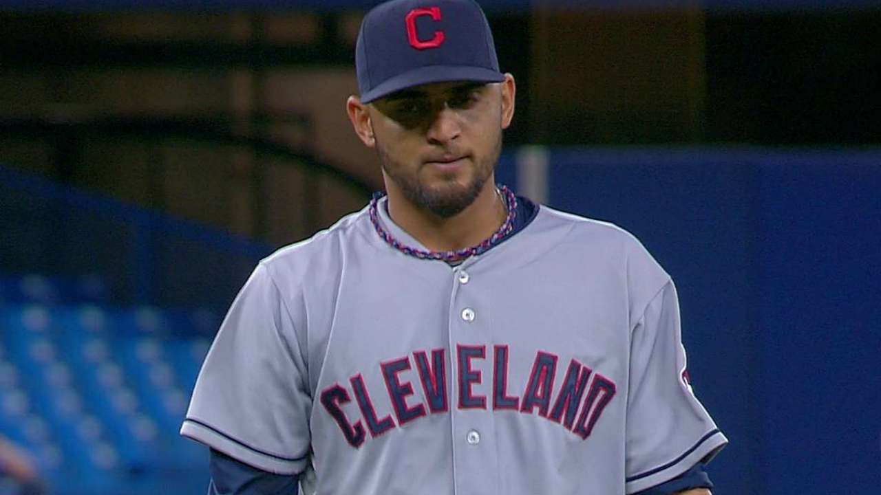 Indians option Salazar to continue development