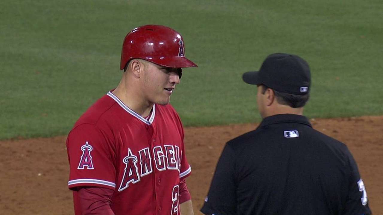 Angels successfully challenge pair of calls at second