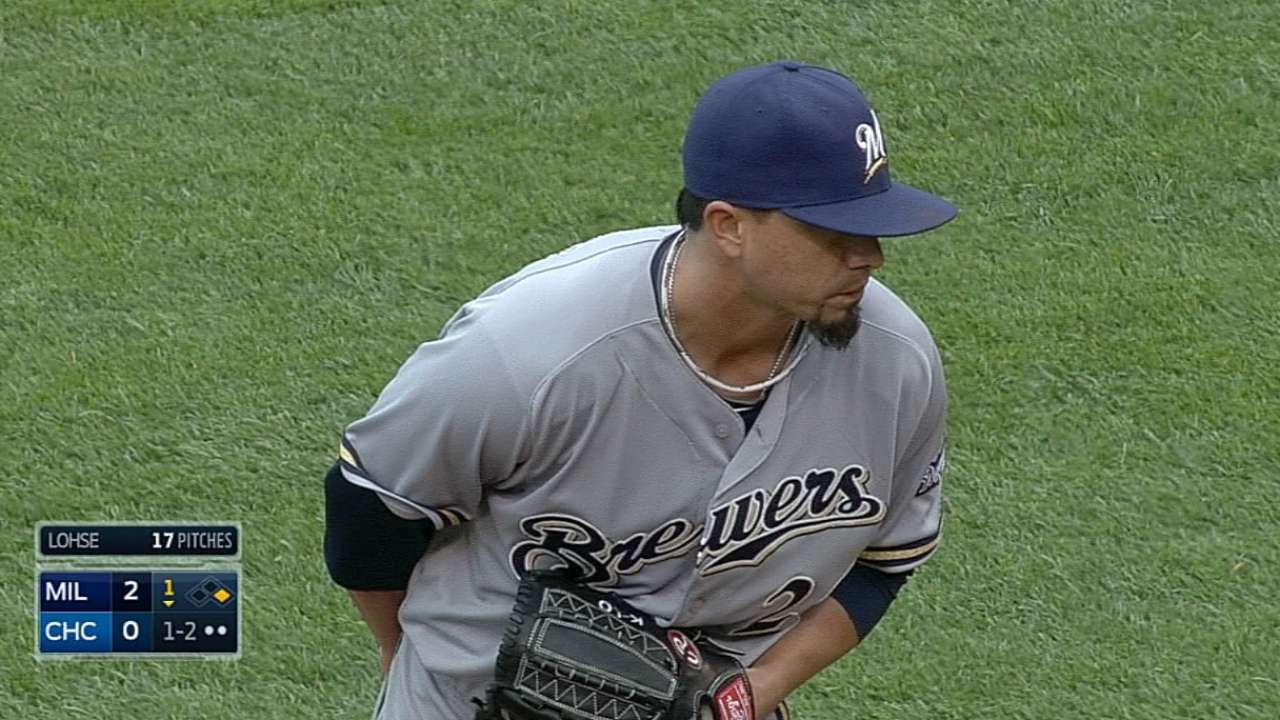 Steady Lohse worth Brewers' big investment