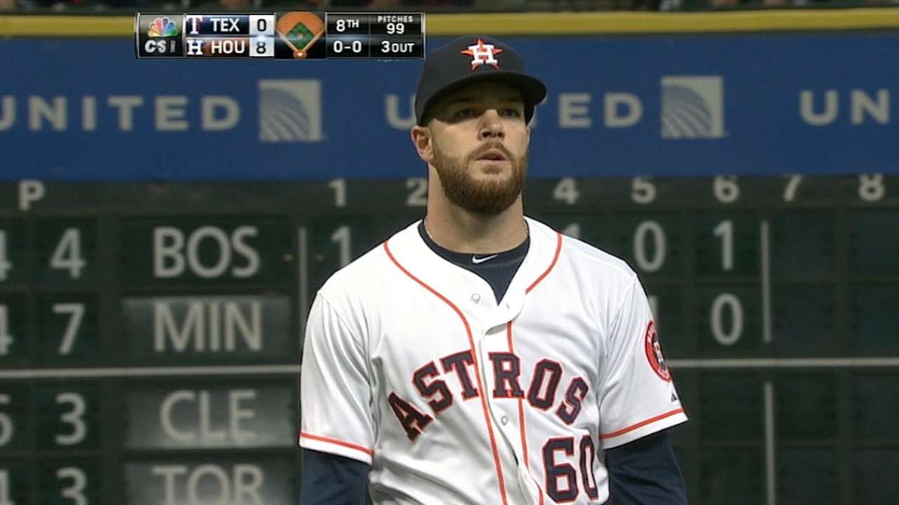 Astros' rotation a source of strength, optimism