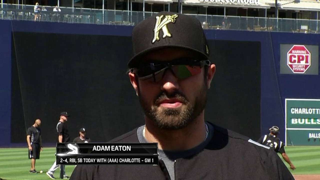 Eaton activated from disabled list
