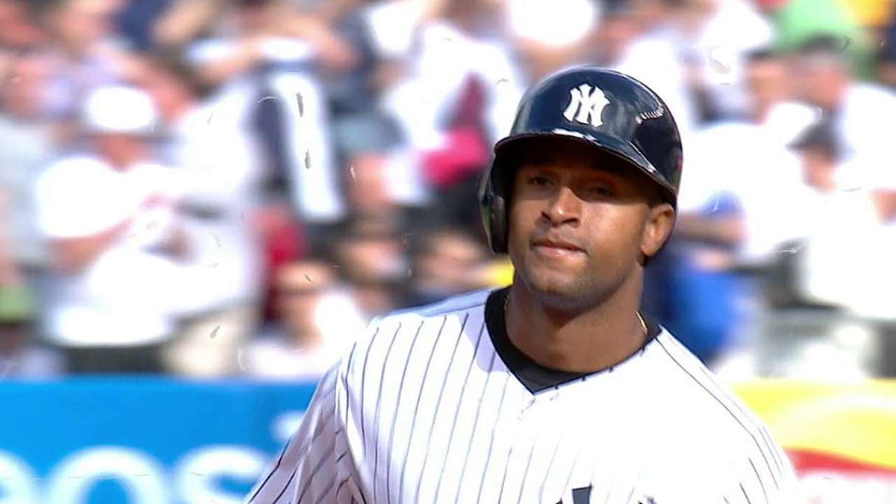 Almonte rejoins Yanks as Francis designated