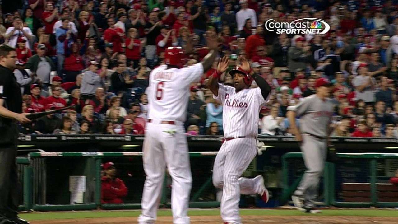Asche moved up as Sandberg changes lineup
