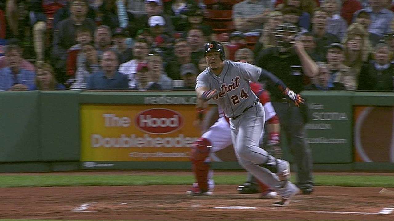 Tigres completaron barrida de los Medias Rojas