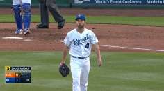 Duffy flirts with perfecto as Royals clip Orioles