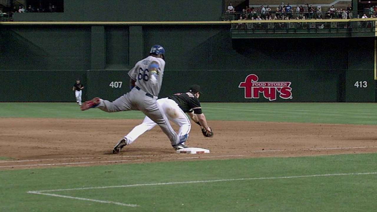 Mattingly loses challenge on play at first base