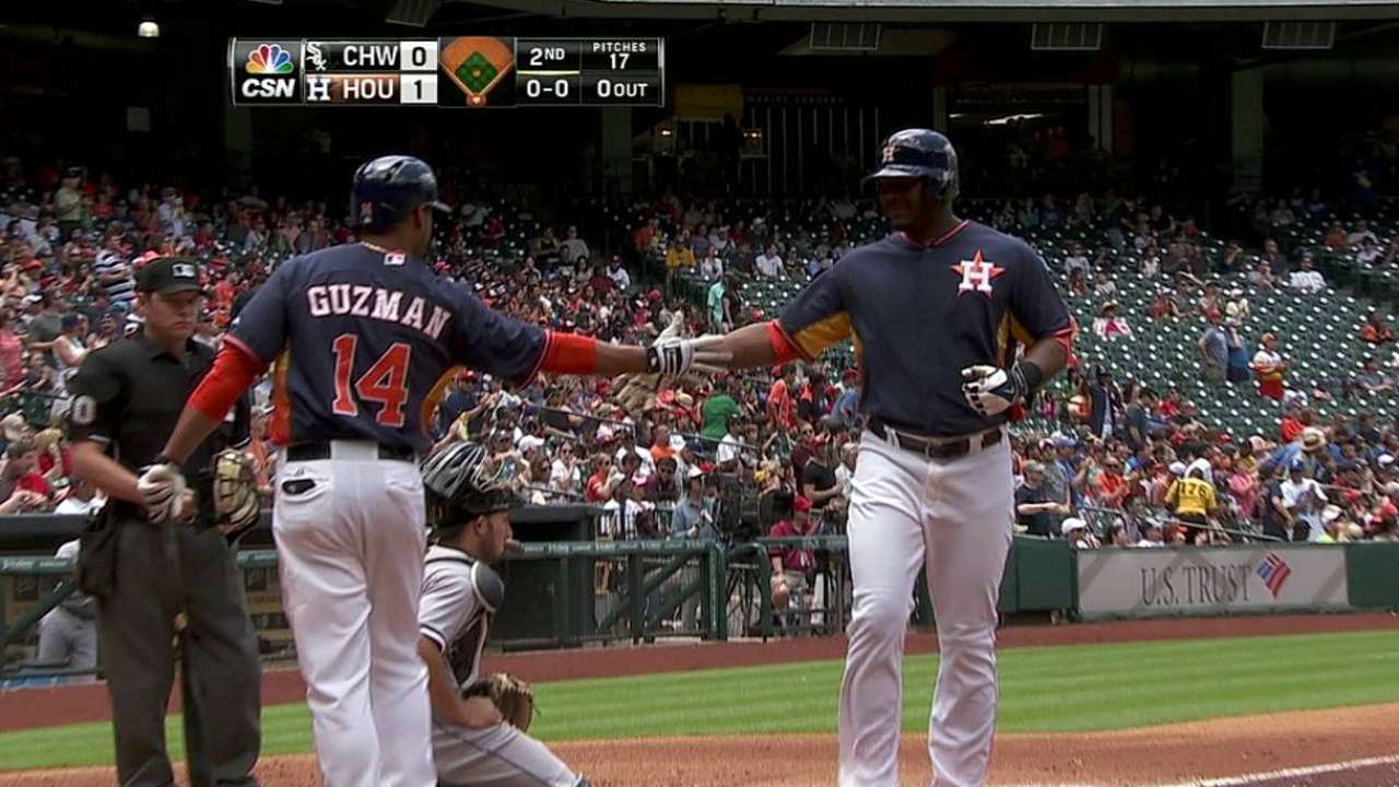 Astros starting to find consistency at plate