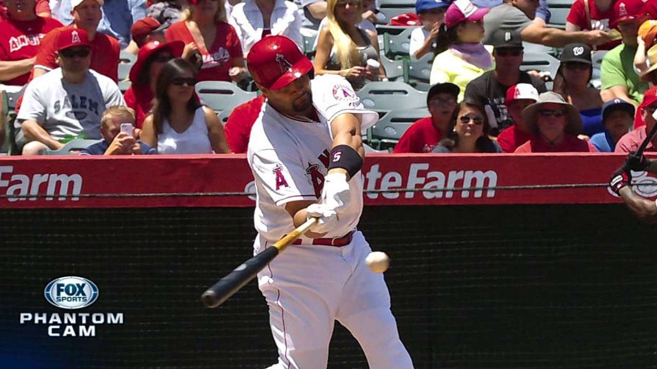 Albert Pujols sonó dos HR y ganaron los Angelinos