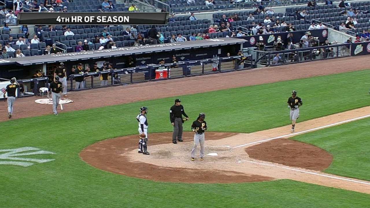 Yankees se quedaron cortos en 2do juego ante Piratas