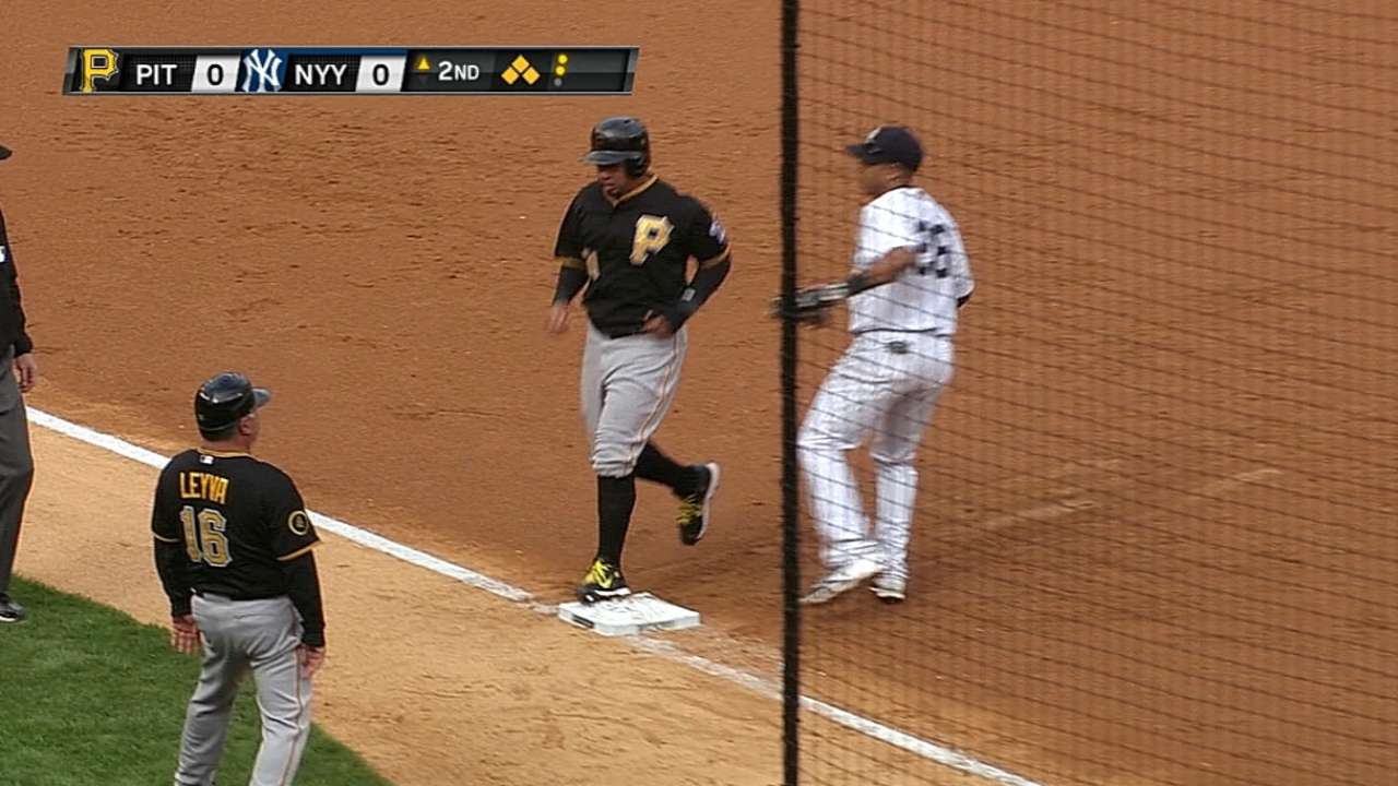 Tabata, Marte exit Game 2 with leg injuries