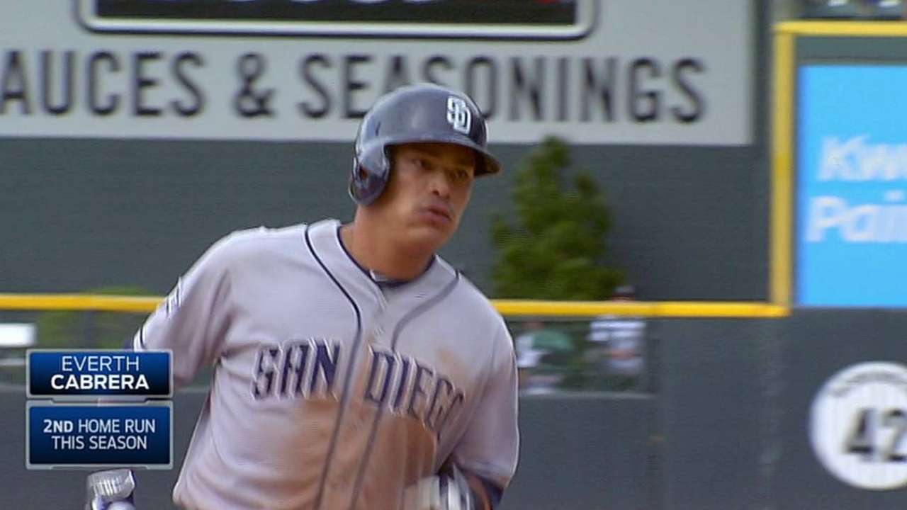 Padres sucumbieron en 10 innings ante los Rockies
