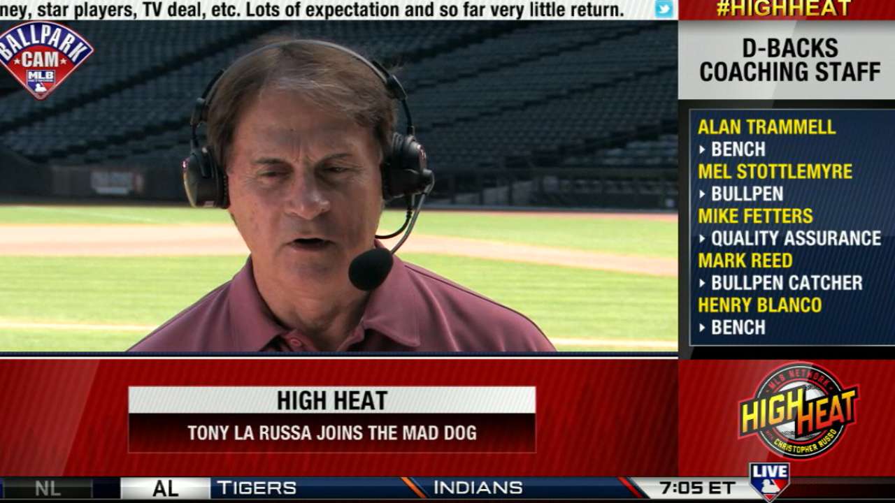 La Russa ready to evaluate all aspects of D-backs