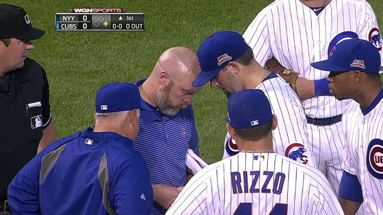 Hammel expects to start despite 'swollen' hand