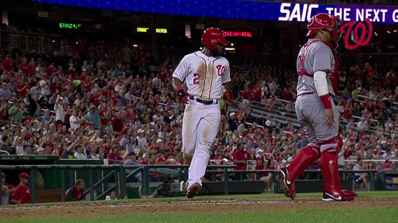 Nacionales le cayeron a Cueto y doblegaron a Rojos