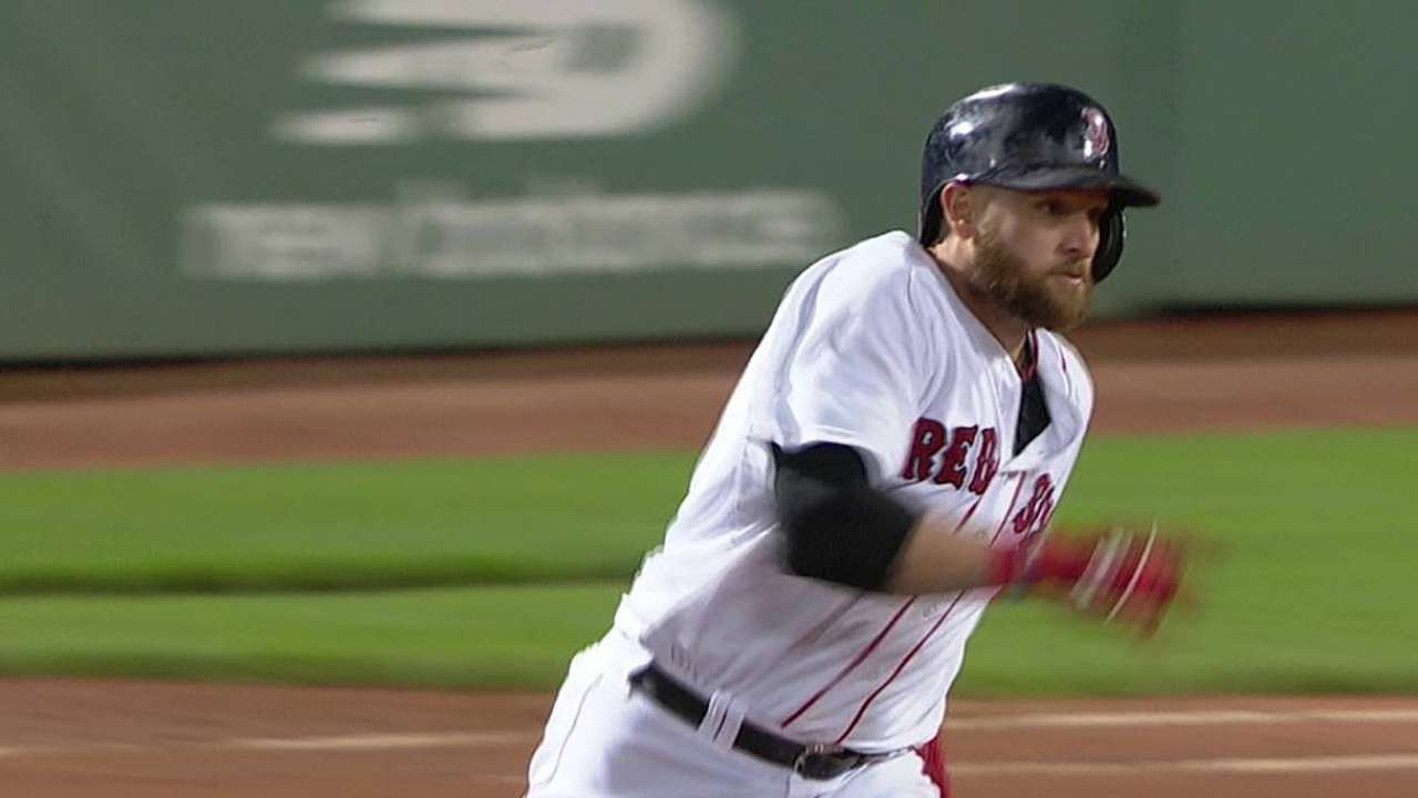 Gomes' double overturned, ruled two-run homer