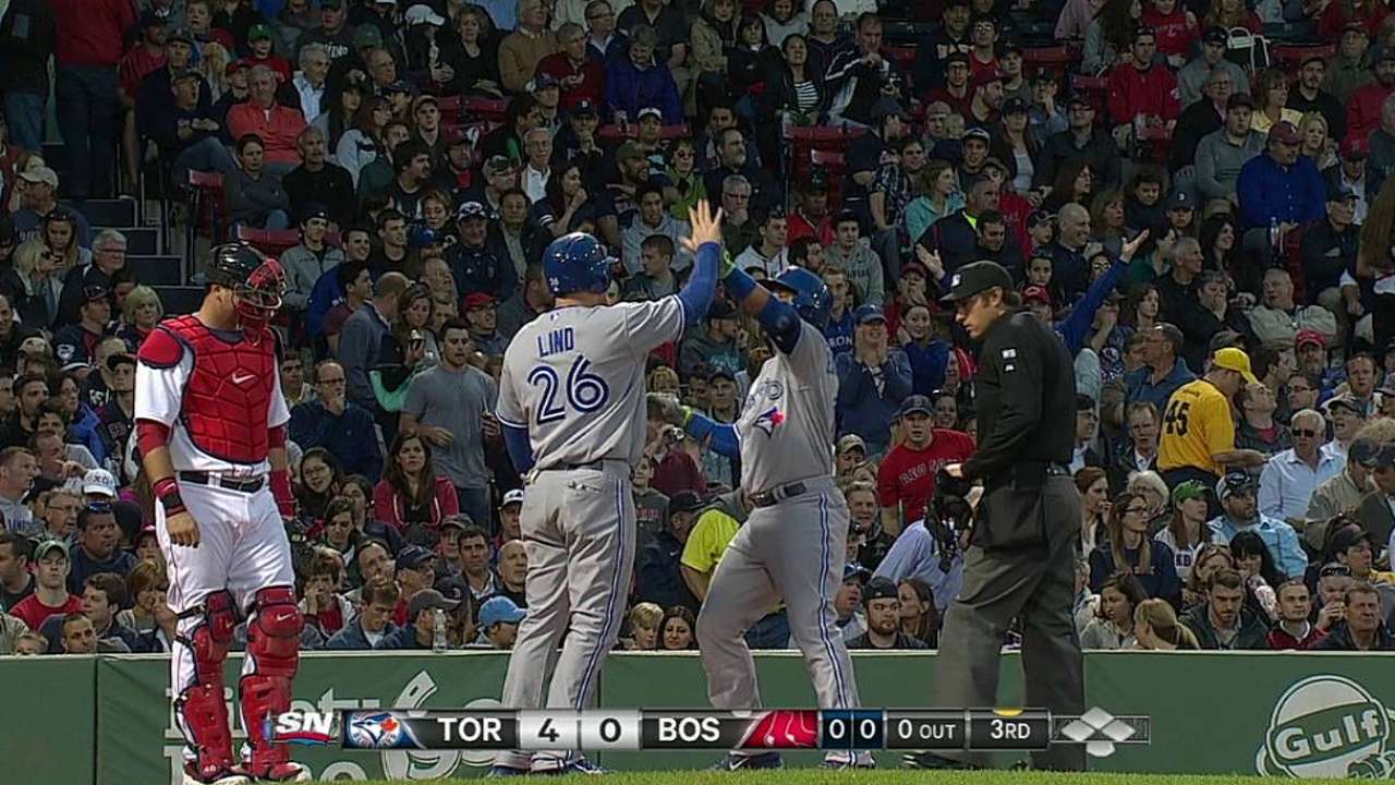 Encarnación vuelve a impulsar a Toronto con dos HR