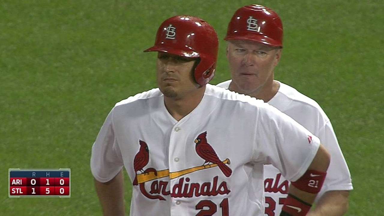 San Luis dominó a D-backs para completar la barrida