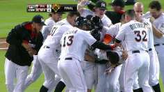 Marlins shake off blown lead, walk off vs. Phillies