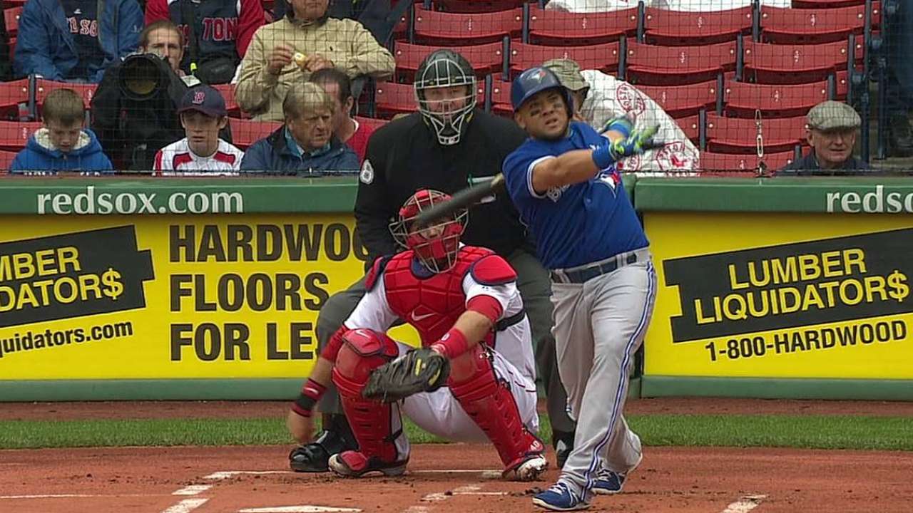 Melky y Bautista dieron HR y Toronto barrió a Boston