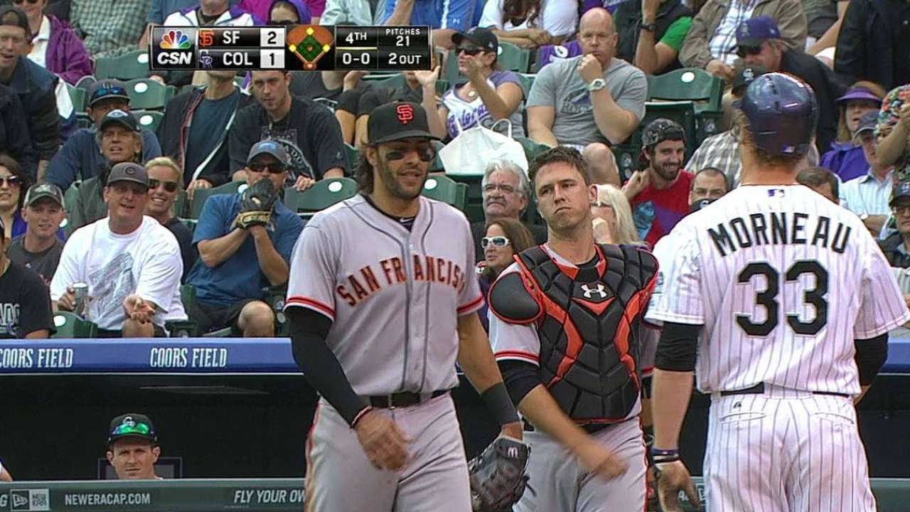 Recurrence of back issue sidelines Posey