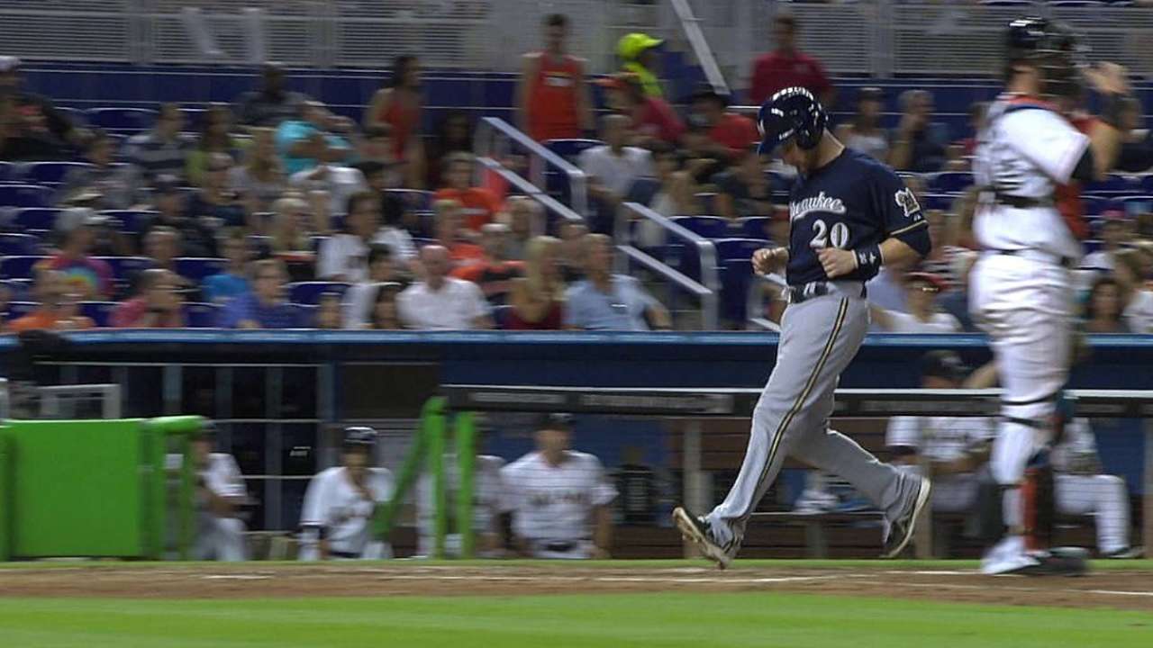 Gómez, Estrada guían triunfo de Milwaukee en Miami