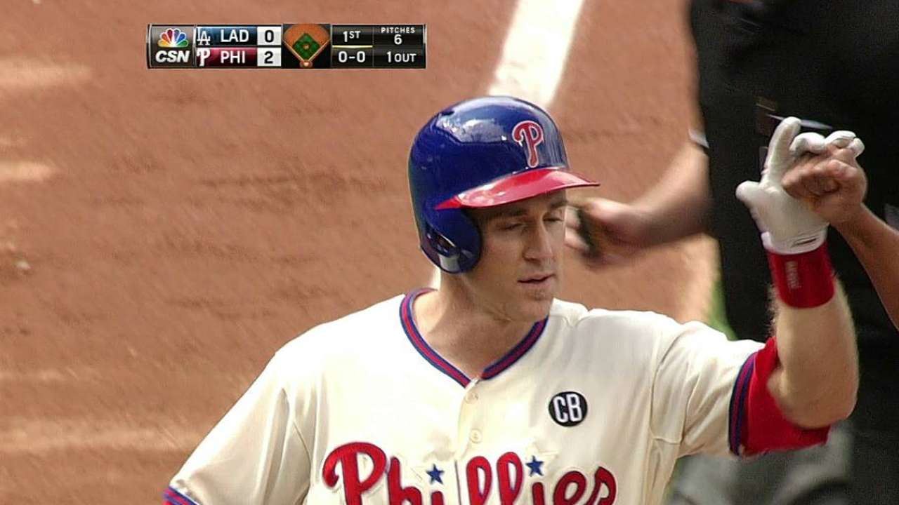 Buchanan y Utley guían triunfo de Filis ante Dodgers