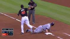 Turner has first '14 win as Marlins even series