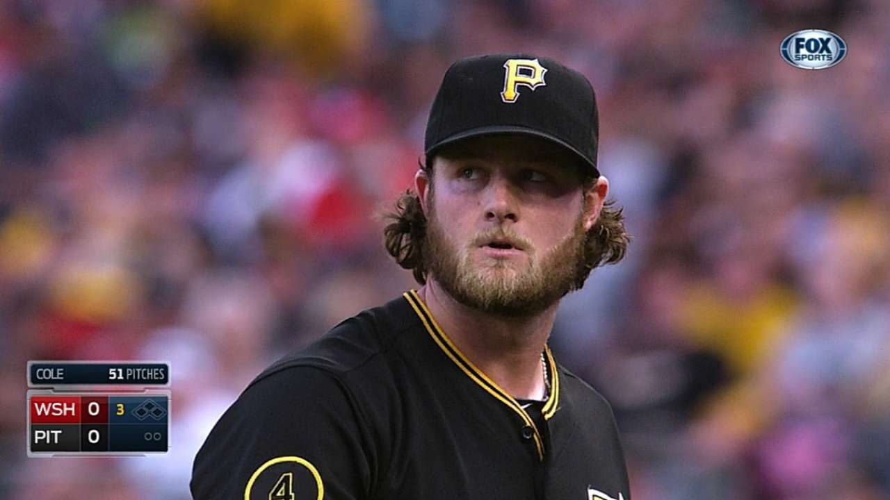 Pirates pleased with Cole's first rehab start