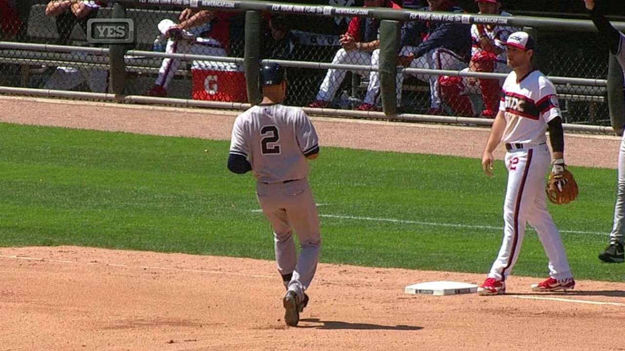 Yankees ganaron en despedida de Chicago de Jeter