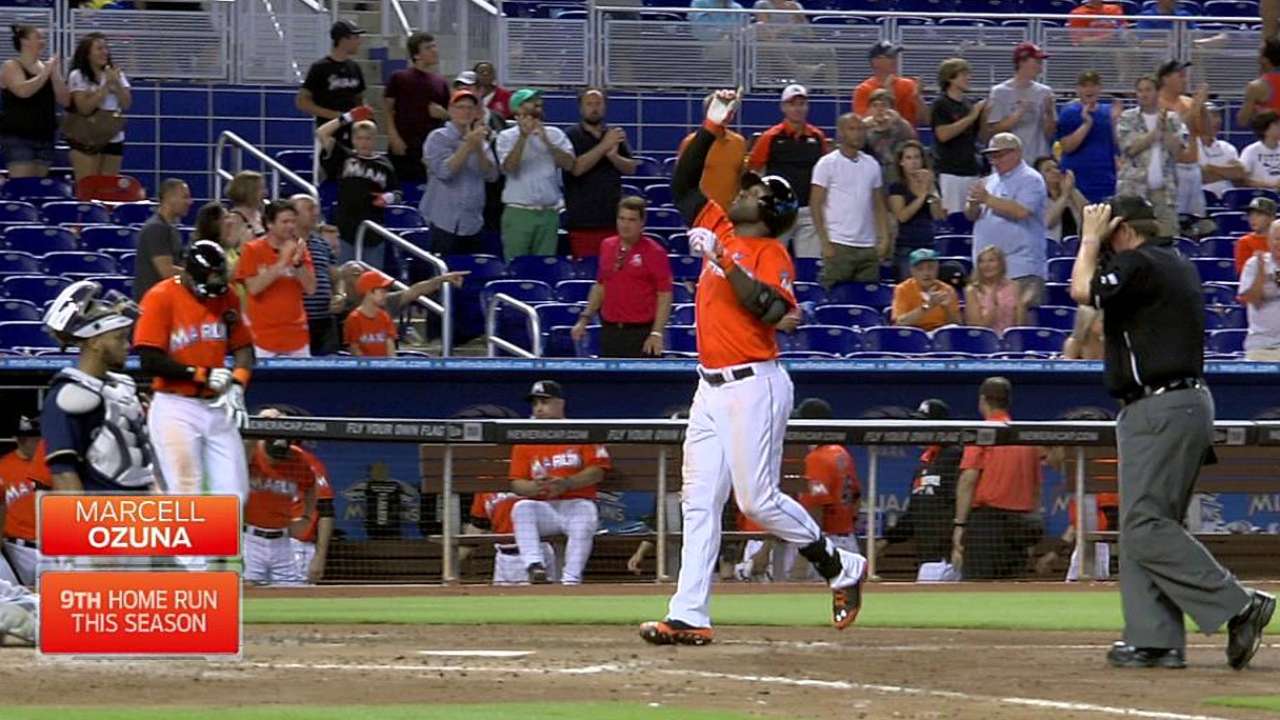 Ofensiva de Marlins cayó maniata por Cerveceros