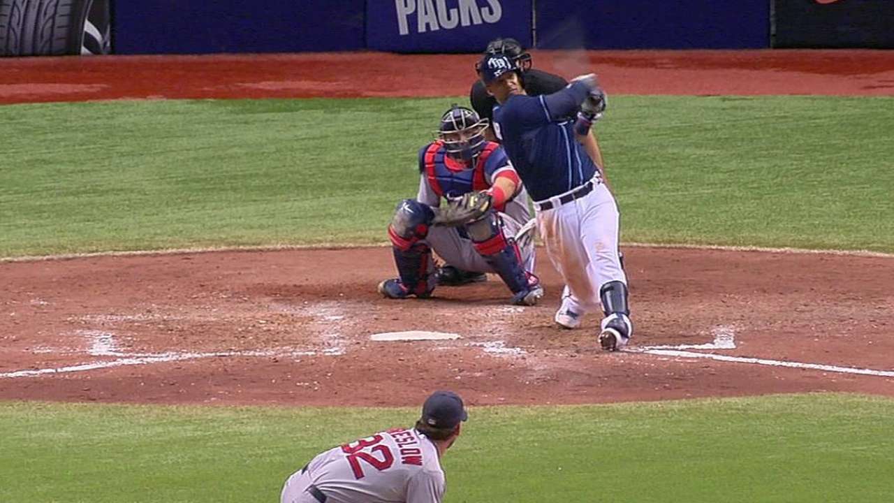 Tampa Bay le propina a Boston 10ma derrota en fila