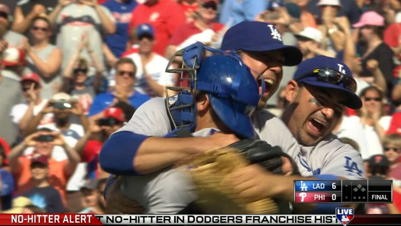 Butera catches second no-hitter in his career