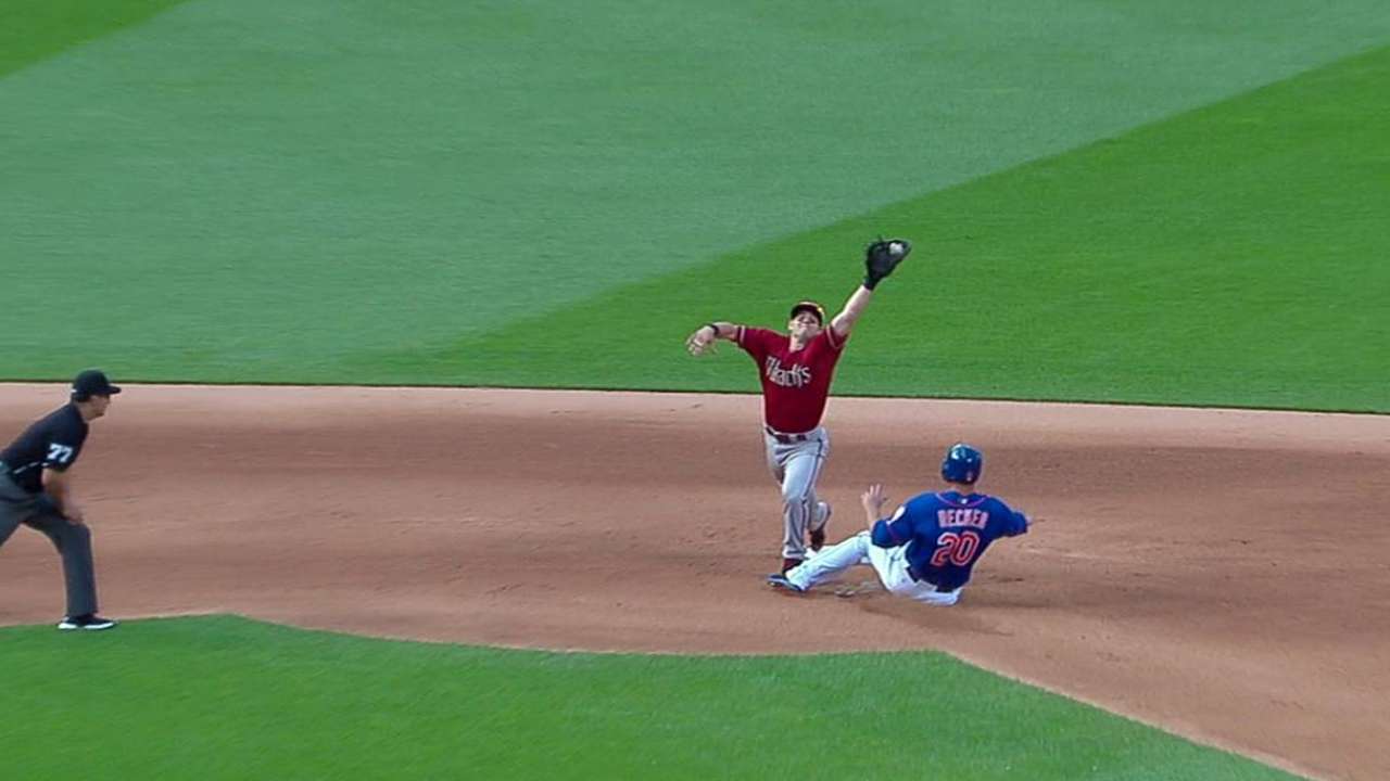 Call stands after D-backs challenge play at second