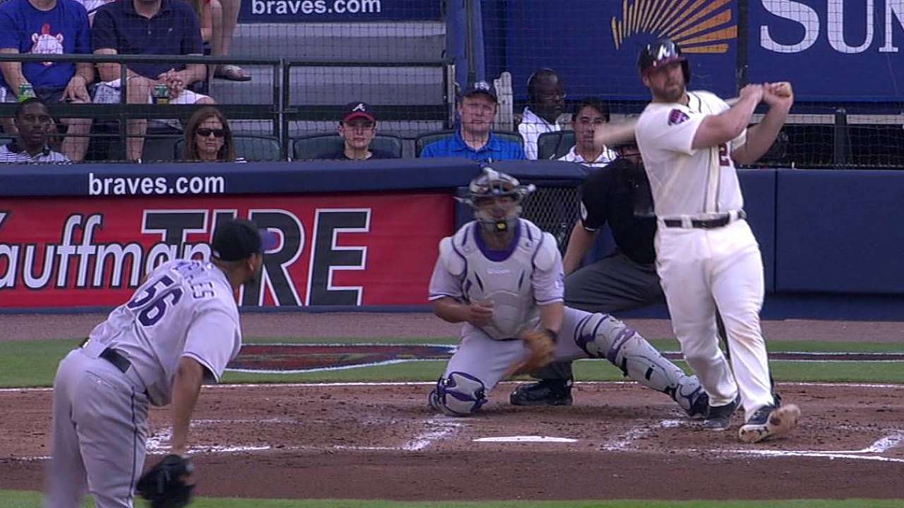 After day off, Gattis returns to starting lineup