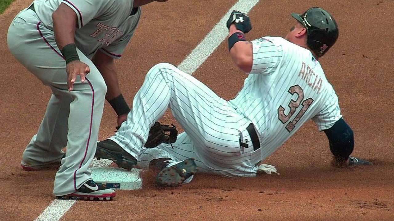 Replay helps Rangers erase defensive mistake