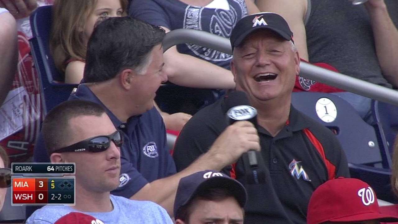Colonel's son Baker appreciates Memorial Day game