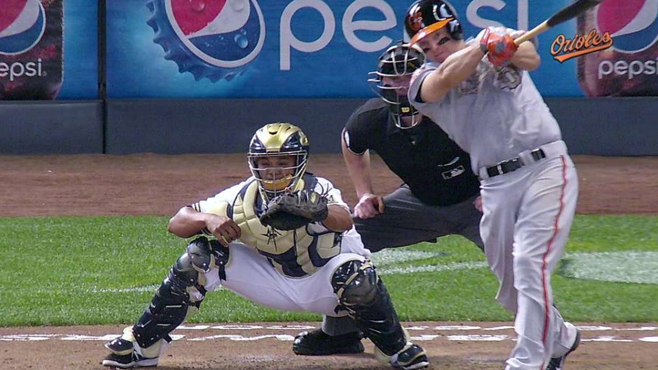 Hundley has eventful first start with Orioles