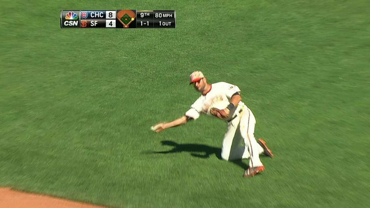 Giants give Hicks rest, start Adrianza