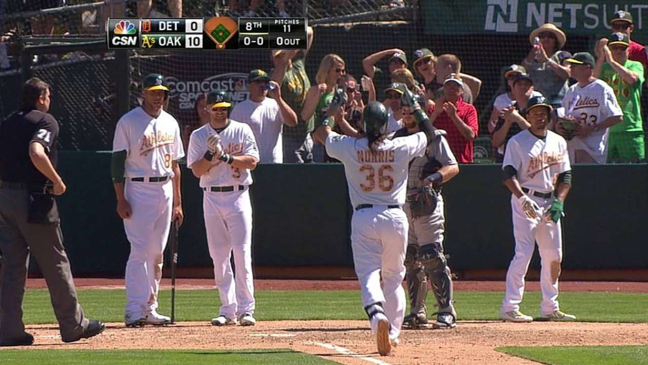 Jaso back in lineup as A's get boost in health